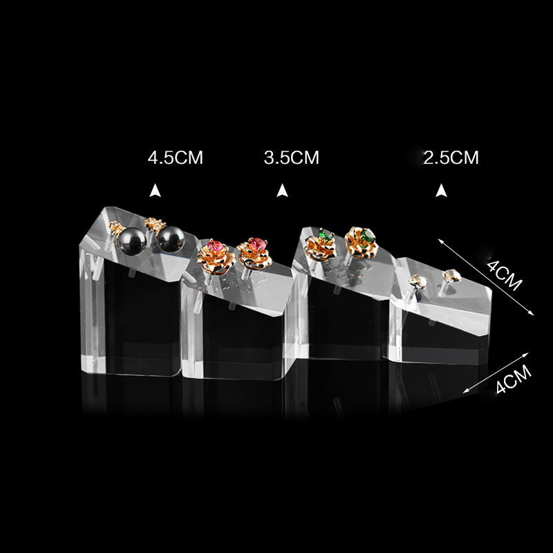 Earring stand holder jewellery display jewelers jewelry organizer stands for drop earrings hanger earing stand set case acrylic