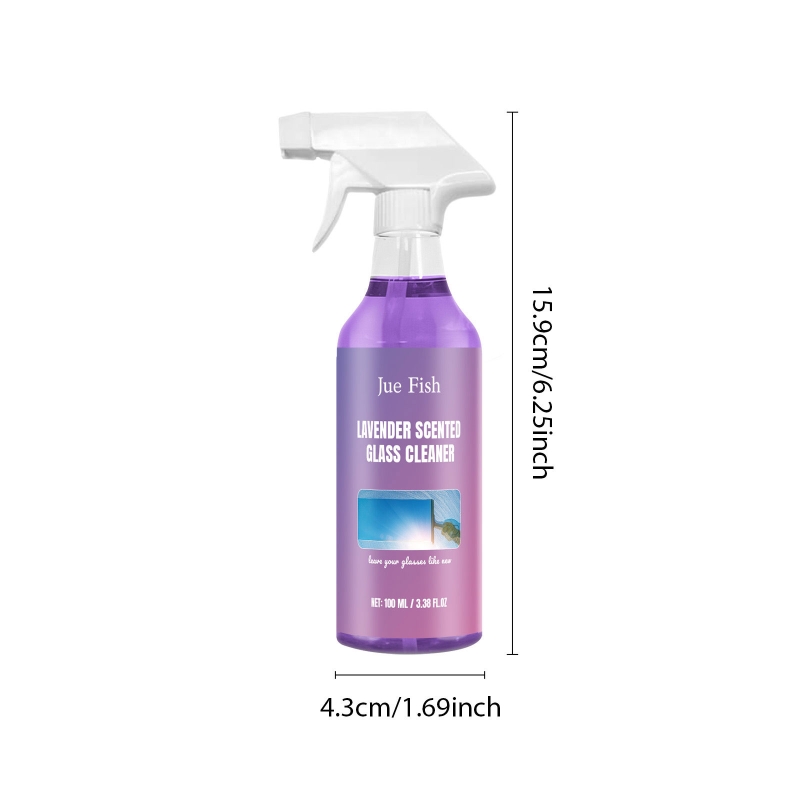 Glass Cleaner Glass Oil Film Remover Shower Room Glass Cleaner Powerful Car Bathroom Glass Descaling Solution