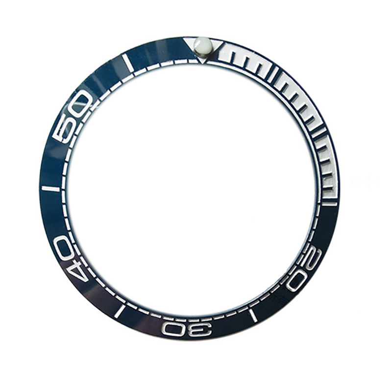 38-30.8 mm Colorful Ceramic Bezel Insert for 41 mm Dial Bezel Watch Face Watches Replace Accessories Parts