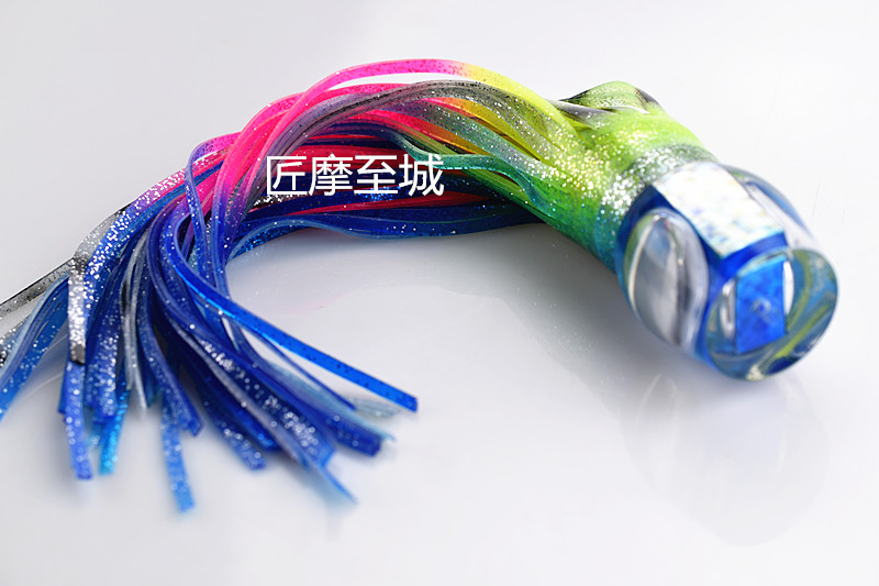 Fishing Trolling Tuna Soft Skirt Lure Octopus Big Game Fishing Marlin Tuna fishing lure 32CM