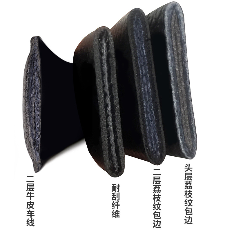110-135CM Men Leather Belt 3.5CM Wide Strip Body Automatic NONE Free Second Layer Cowhide Factory Wholesale Christmas Gift