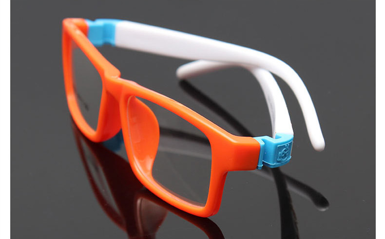 Cute Rubber Leg Kids Animal Detachable Eyeglasses Optical Glasses Frames Eyewear for Children No Screw Safe Myopia Lense 8818