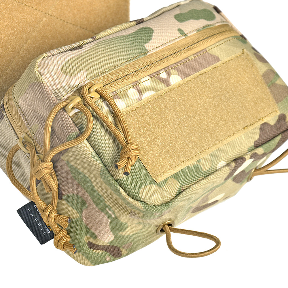 Tactical Fanny Sack Pouch MK3 Drop Down Belly Utility Bag Dump Sub Abdominal Pack Chest Rig Vest Plate Carrier Hook Look Nylon