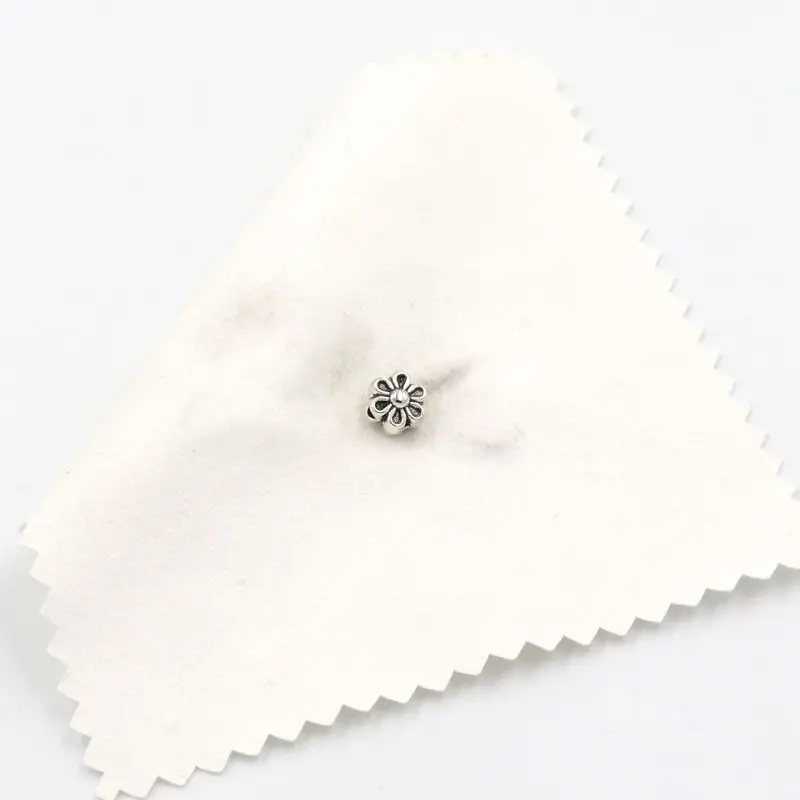10pc Strong Power Silver-plate Polishing Cloth Necklace Bracelet Ring Anti Tarnish Jewelry Cleaner Tool Maintain Diy Accessories