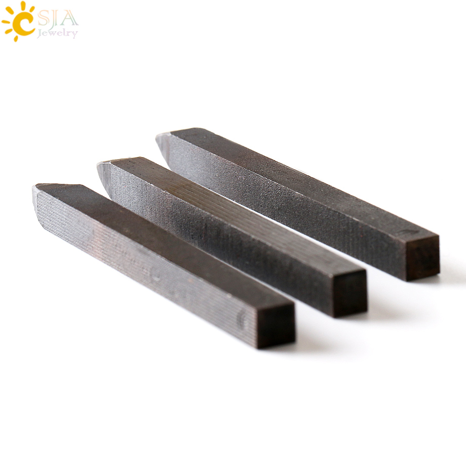CSJA Durable 14K 18K 24K New Straight Shank Imported Steel Stamps Mold Punch Marking Metal Tool for Women Men Jewelry E395