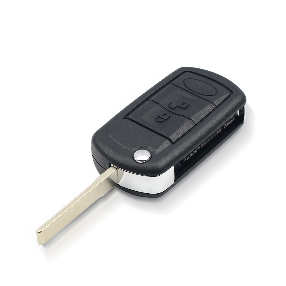 KEYYOU Replacement Shell 3 Buttons Remote Flip Key Case for LAND ROVER Range Rover Sport LR3 Discovery HU92 HU101 Car Styling