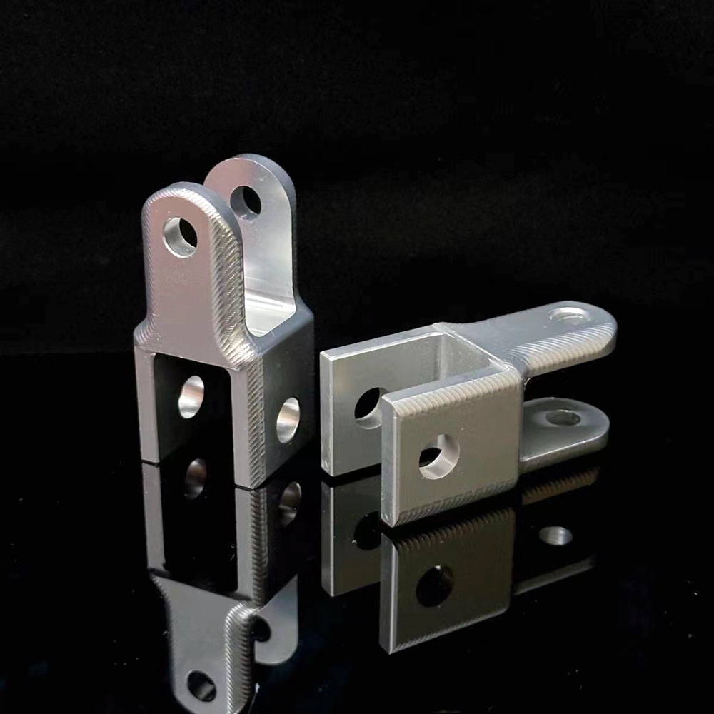 Motorcycle Rear Shock Fixed Head Round End Convert Fork End Accessories Universal 20mm Dual Fork Port Converter Heighten Adapter