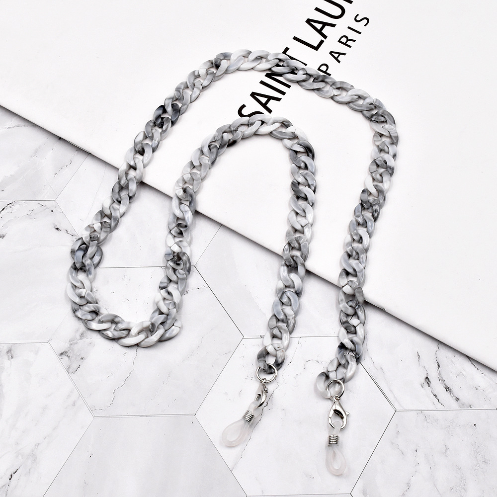 Retro Pendant Mask Key Acrylic Hangs Strap Holder Glasses Chain Neck Women's Sunglasses Lanyard Accessories