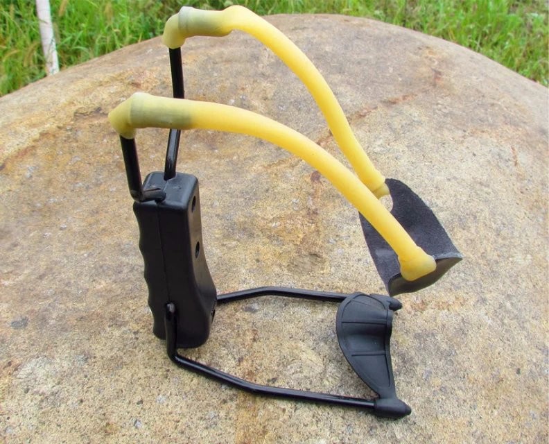 Slingshot For Hunting Powerful Catapult With Folding Wrist For Outdoor Hunting Sling Shot High Velocity Wholesale