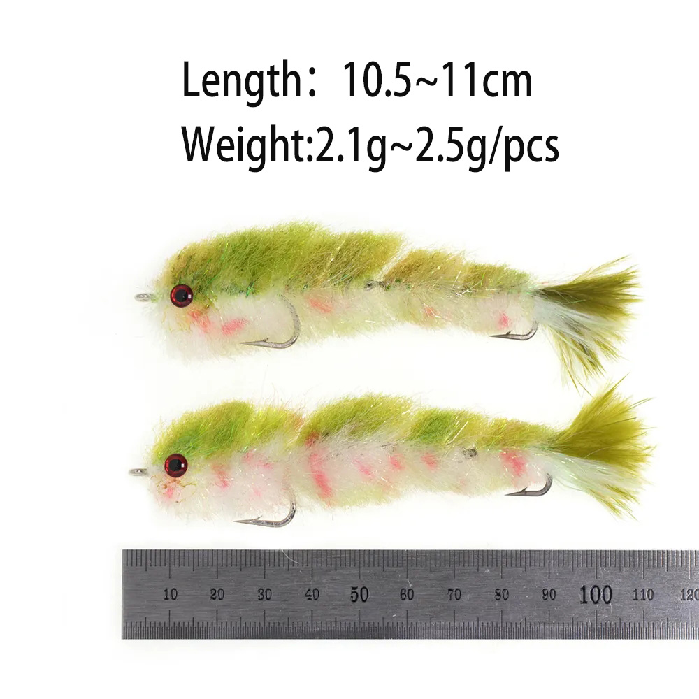 ICERIO Chocklett's Finesse Game Changer Articulated Fish Spine Fly Rainbow Trout Streamer Fishing Fly Lures