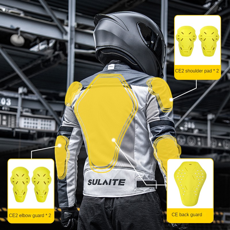Motorcycle Jacket Men Women Summer Chaqueta Moto Riding Clothes Breathable Mesh Cloth Touring Racing