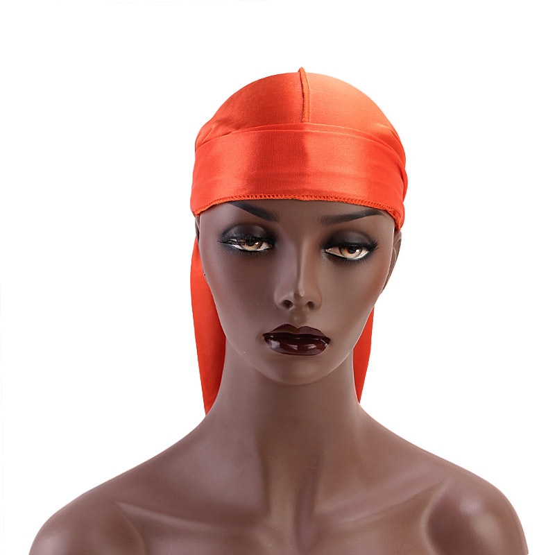 Unisex Durag Breathable Cap Bandana Do Doo du rag Men Biker Head Wrap Long Tail Cap Women Chemotherapy Hat Hair Accessories
