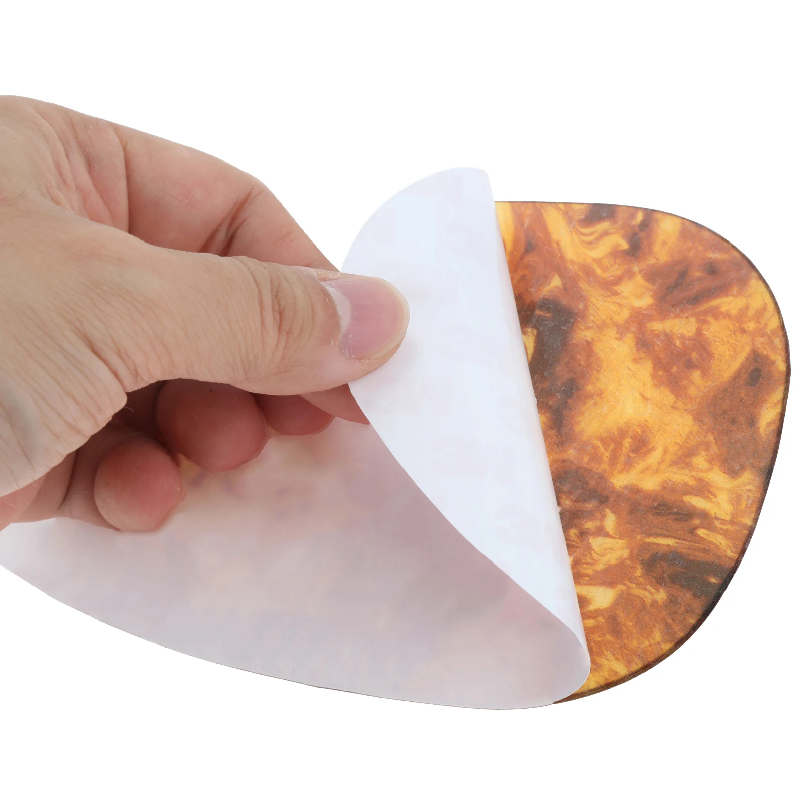 Plastic Professional Folk Acoustic Guitar Pickguard Top Quality Selfadhesive Pick Guard Sticker for 38-41inch Guitar Accessories