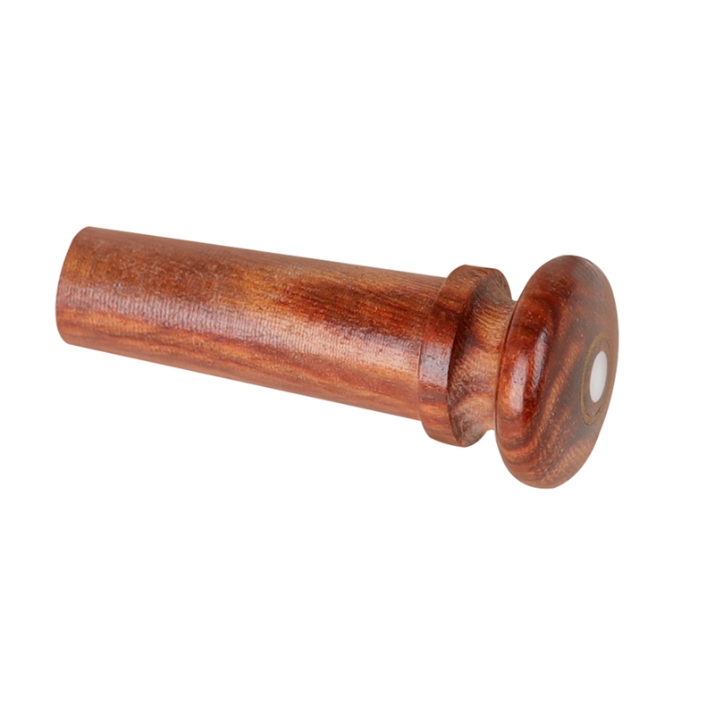 4/4 Violin Parts,Jujube Wood Violin Chin Rest Chinrest With Tuning Peg Tailpiece Endpin Violin Accessory