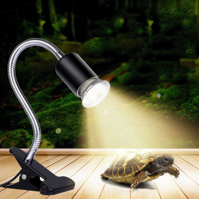 220V 25W 50W 75W Pet Reptile Turtle Heating Lamp Bask Back Warming Light UVA UVB Full Spectrum Ultraviolet Bulb E27