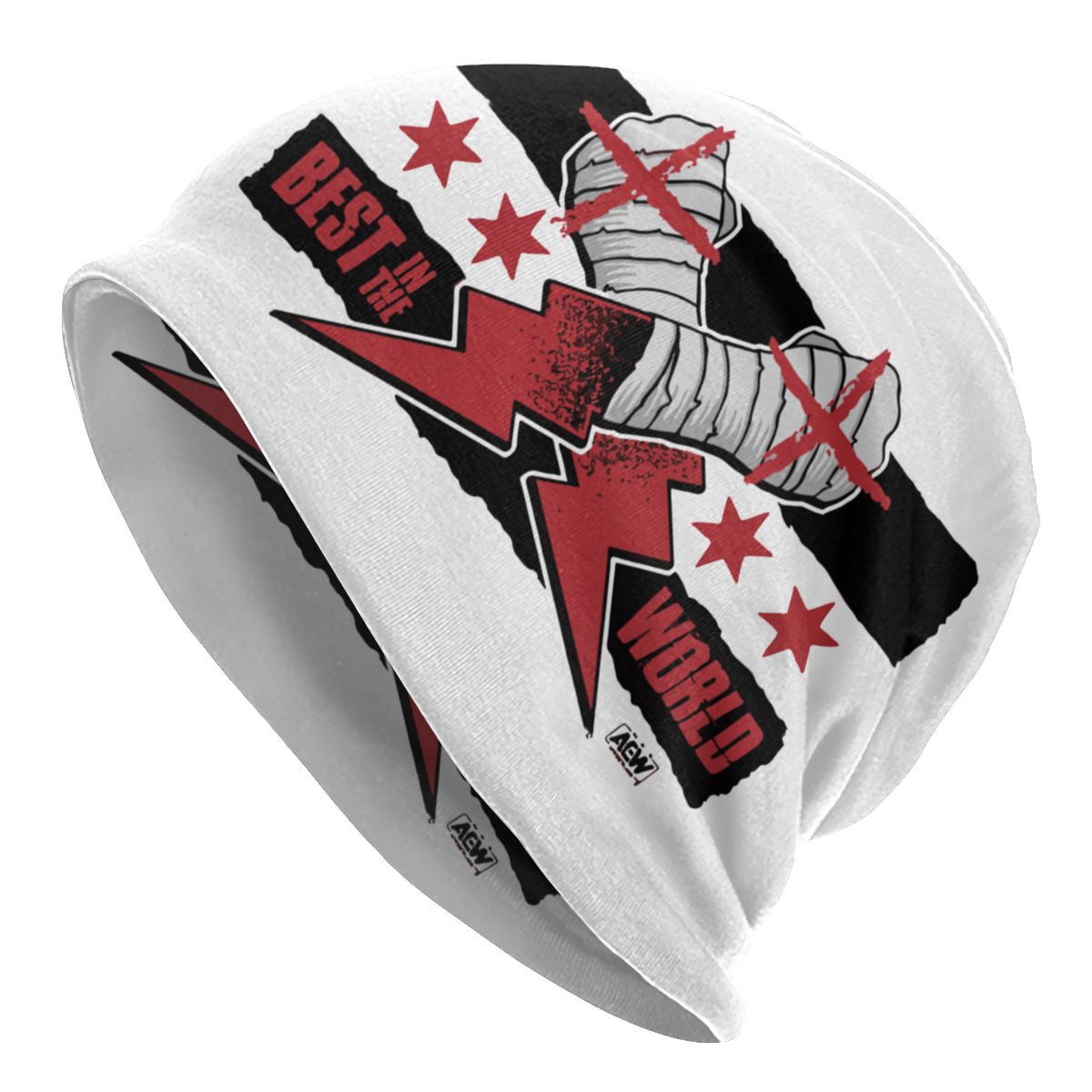 Cm Punk Aew Best In The World Caps Hip Hop Street Skullies Beanies Hat Men Women Male Spring Warm Dual-use Bonnet Knitting Hats