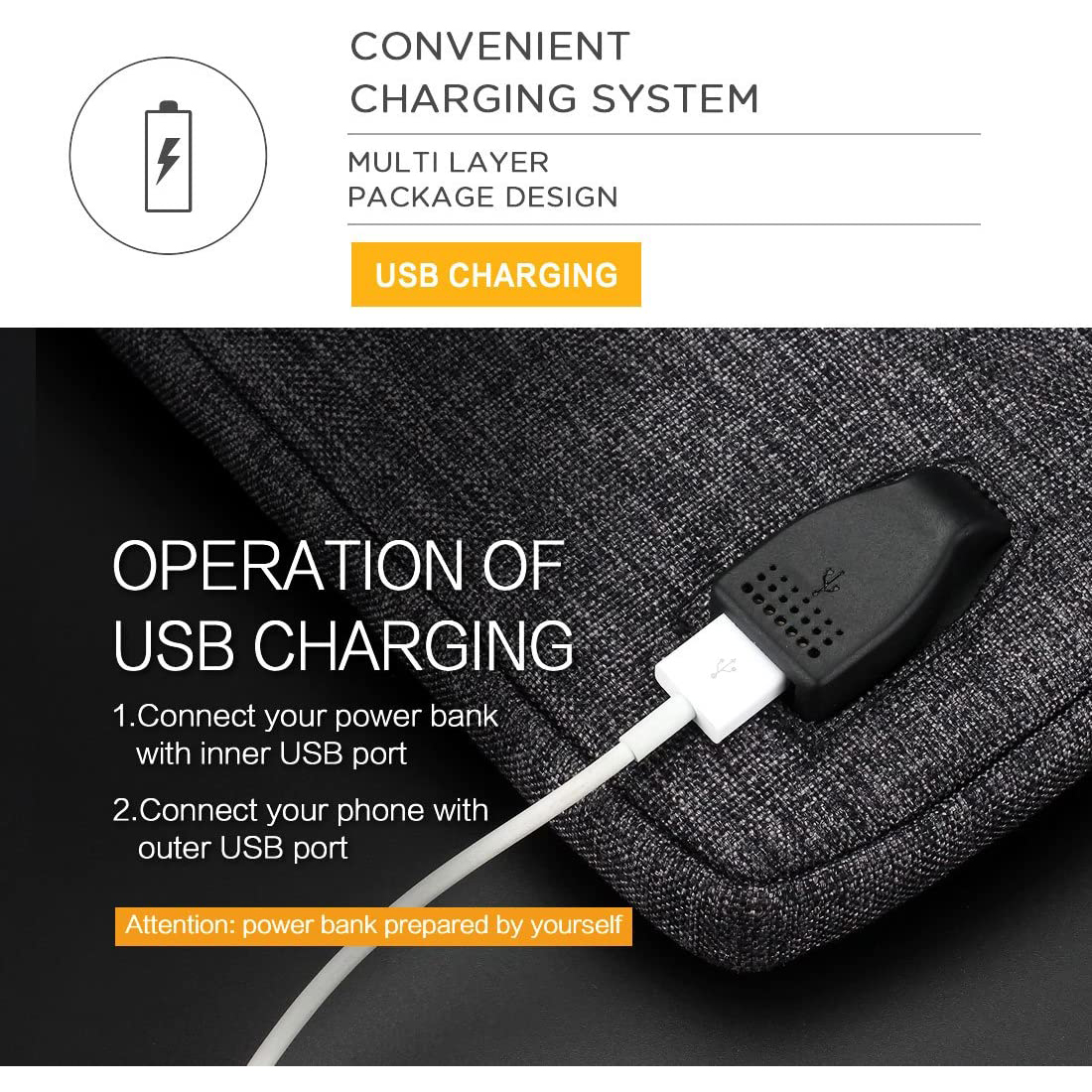 DOMISO 11 13 14 15.6 17.3 Inch Waterproof Bag Polyester with USB Charging Port Headphone Hole Notebook Laptop Sleeve 4
