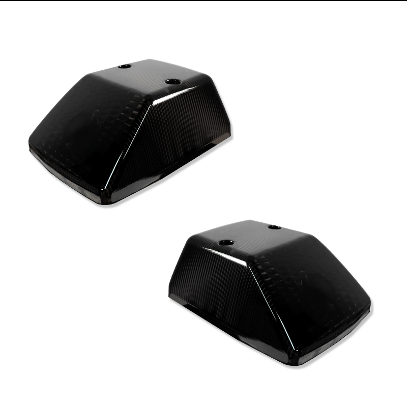 iJDM For 1986-2018 Mercedes Benz W463 G-Class G500 G550 G55 G63 G65 etc Gloss Black Car Front Turn Signal Light Cover Shells