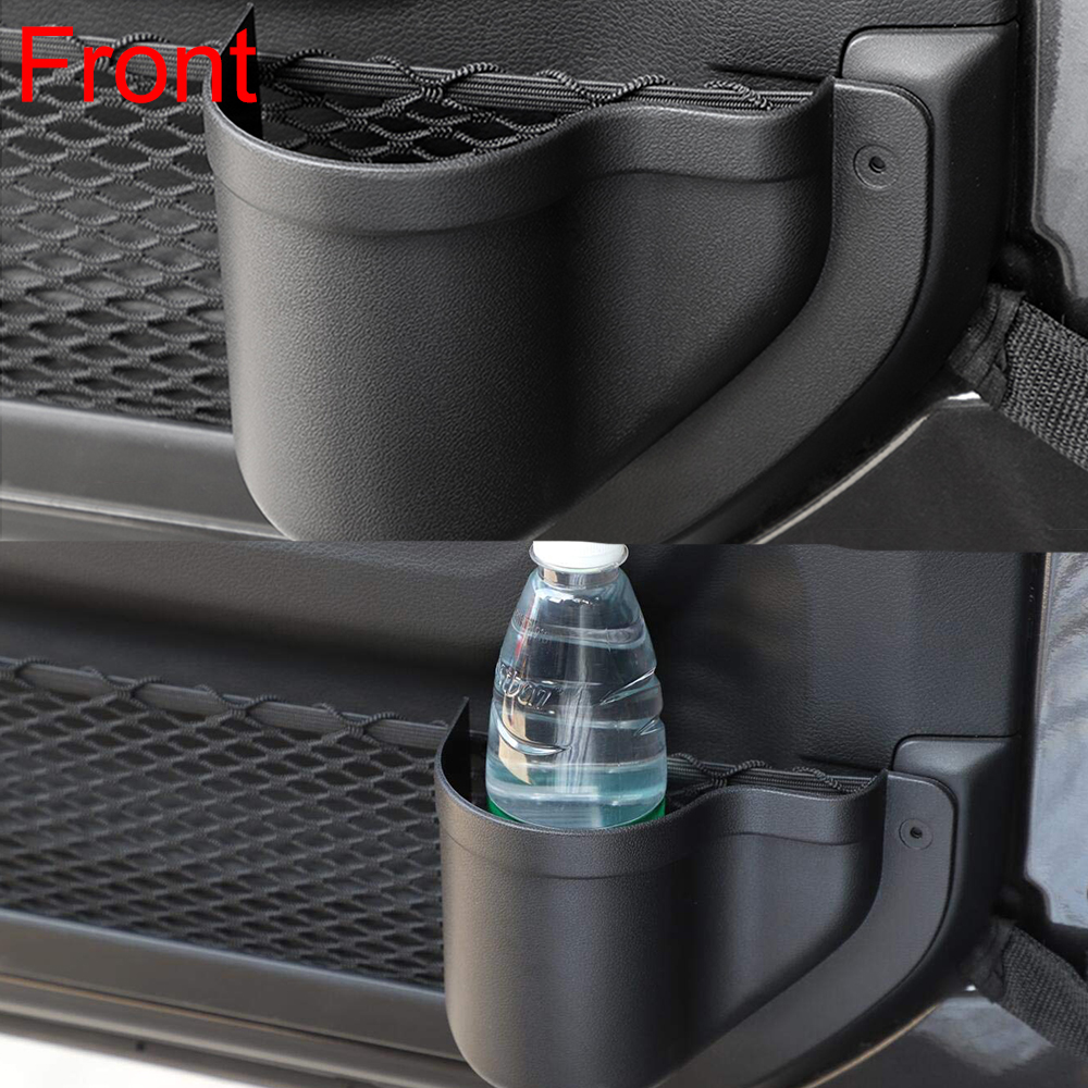 Car Front Rear Door Storage Pocket Organizer Box for Jeep Wrangler JL Gladiator JT 2018 2019 2020 2021 2022 Interior Accessories
