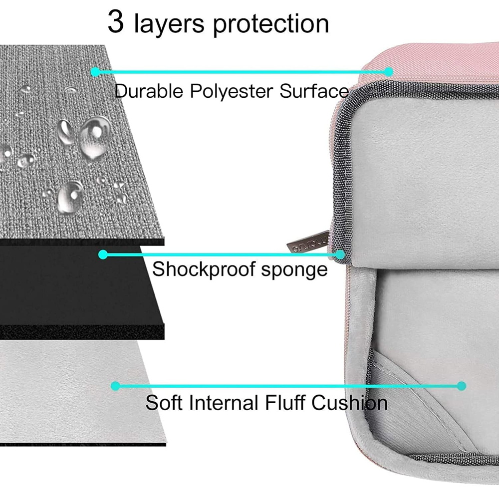 Laptop Sleeve Case For MacBook Air 13 A2337 M1 A2179 Pro 13 Case 2020 M1 A2338 A2289 A2251 Notebook Cover Handbag Briefcase Bag