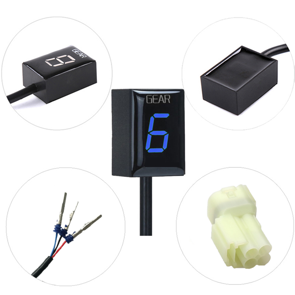 Motorcycle Gear Display Indicator Meter For Honda CB1000R CB1100 CB1300S CBF600 CBF1000 F FA CBF1000F CBR500R CBR600F VTR250