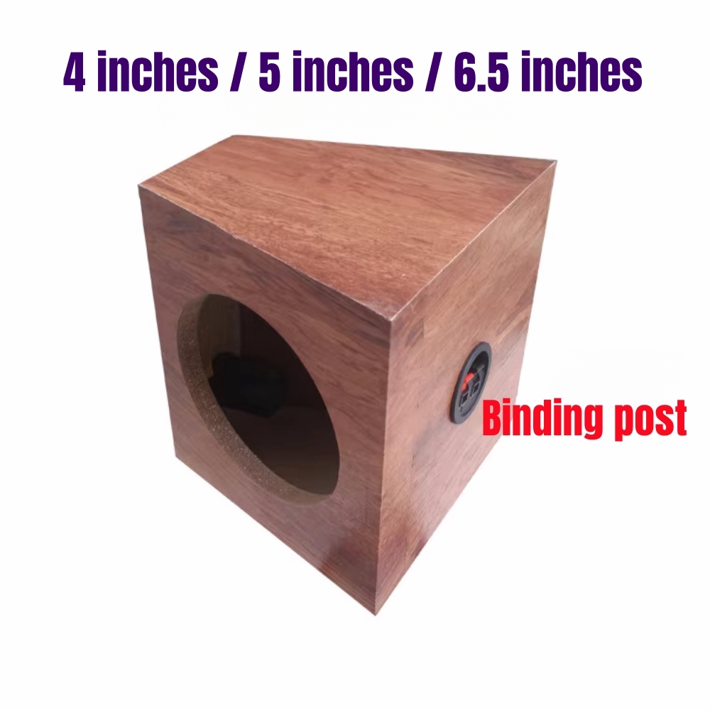 DIY Car Audio Modification, Triangular Speaker Empty The Shell, Full Audio Passive 4/5/6-inch Car/Home Subwoofer Speaker Box