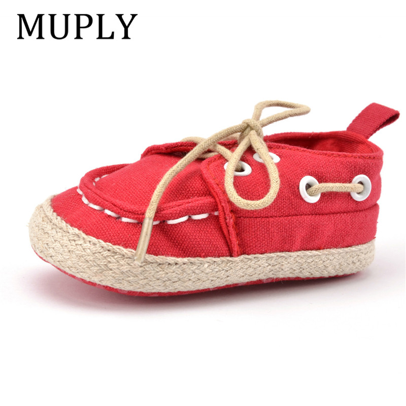Spring Autumn Baby Shoes Boy Girl boy Soft Sole First Walker Laces Casual Prewalker Sapatos kawaii Anti-Slip Shoes