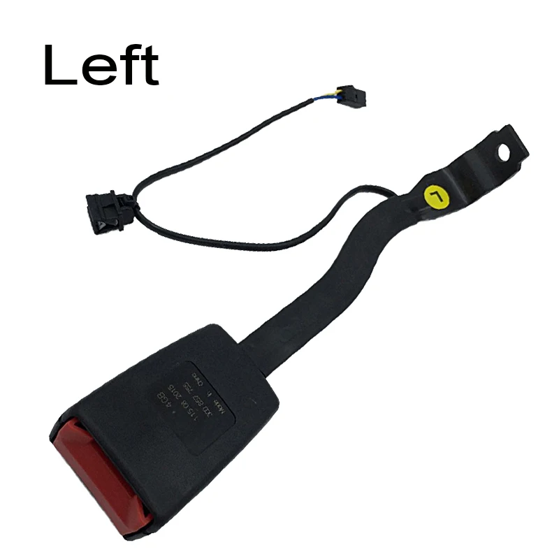 New Front Right&Left Seat Belt Catch Buckle Padding Socket Plug Connector For VW Golf 5 6 Plus Jetta MK5 A6 1KD857756 1KD857755