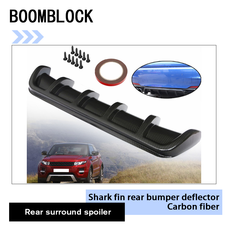 Auto Car Rear Bumper Chassis Shark Deflector Stickers For BMW E36 E46 E90 E39 E30 F30 F10 F20 X5 E53 E70 E87 E34 Accessories