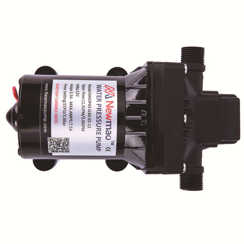 12V&24V Water Pump Diaphragm Self Priming Pump Showers Toilets Water Transfer Motor For RV Marine Caravan Accessories