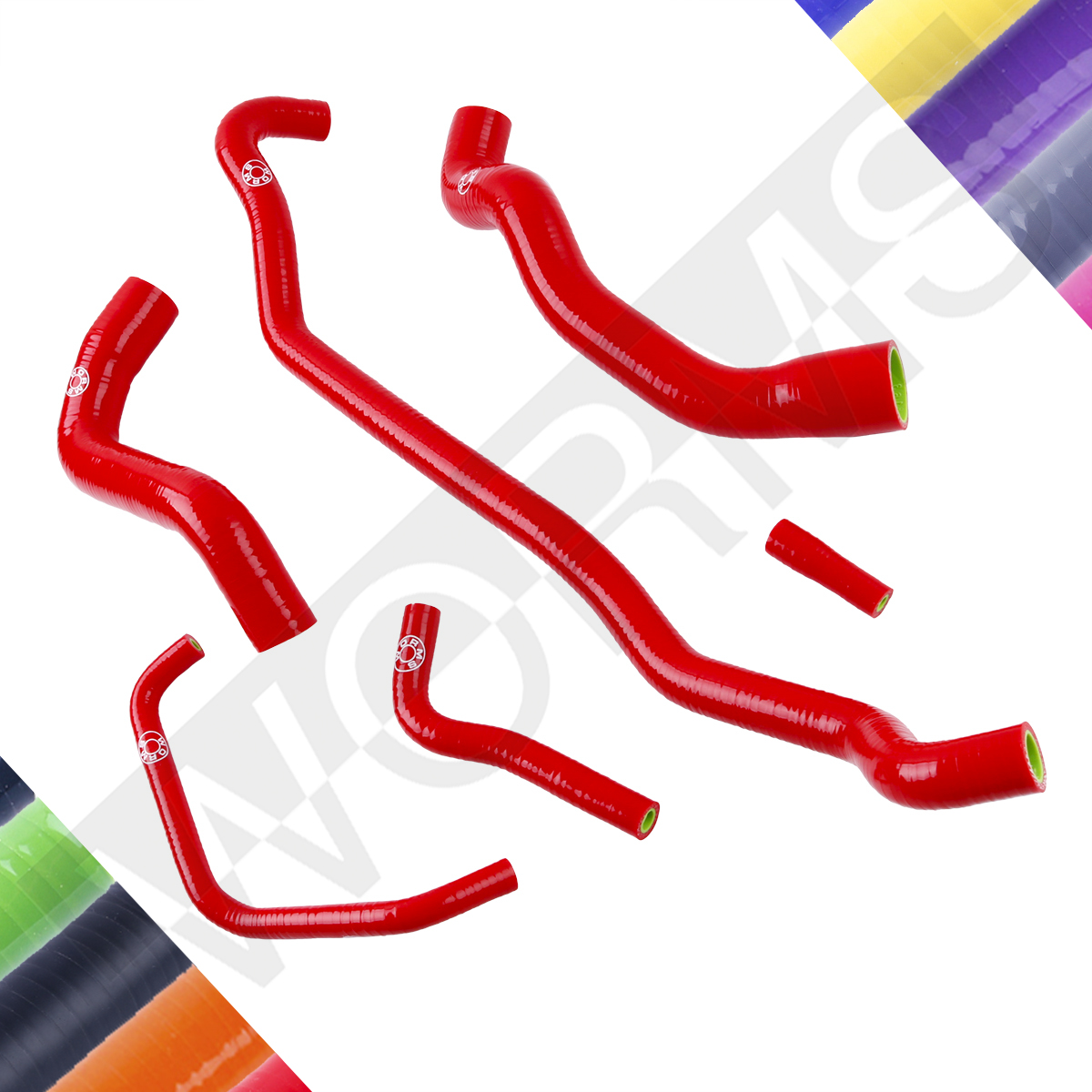 For Alfa Romeo MiTo QV Quadrifoglio Verde Silicone Coolant Radiator Hose Pipe Tube Kit