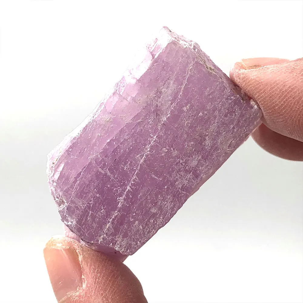1pc Natural Raw Purple Spodumene Kunzite Stone Rough Quartz Crystal Specimen Mineral Healing Reiki Decor Gemstone