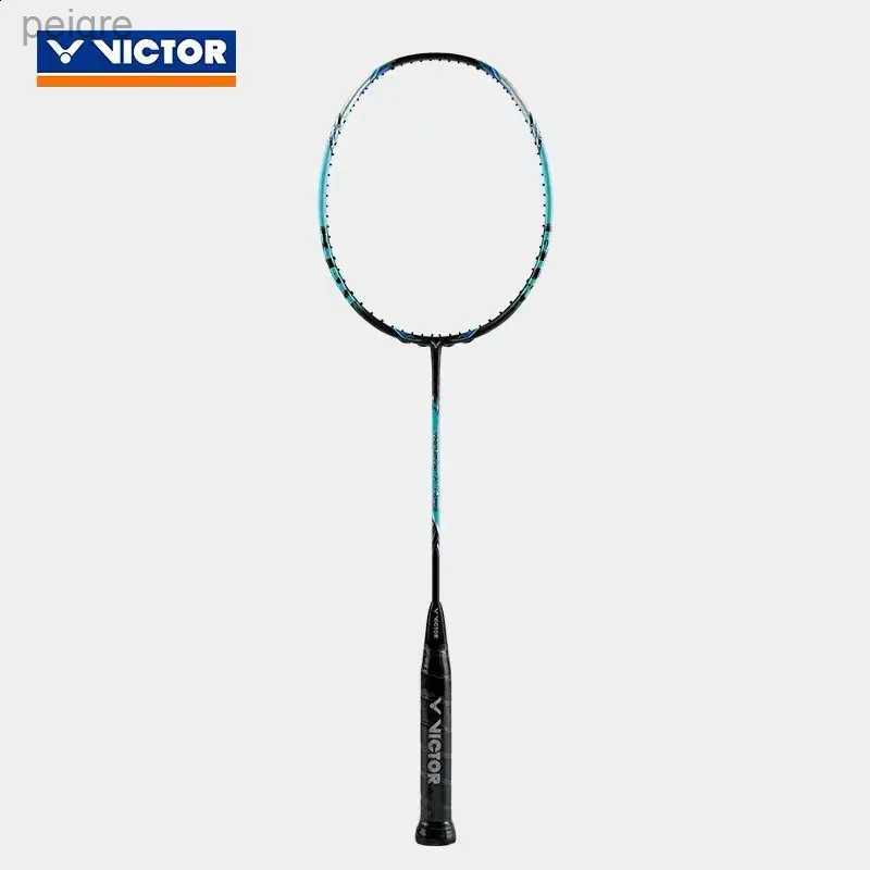 Badminton Rackets Rackets Victor TKOnigiri Offensive Badminton Racket Full Carbon 4U G5 Ultralight Pro Without String