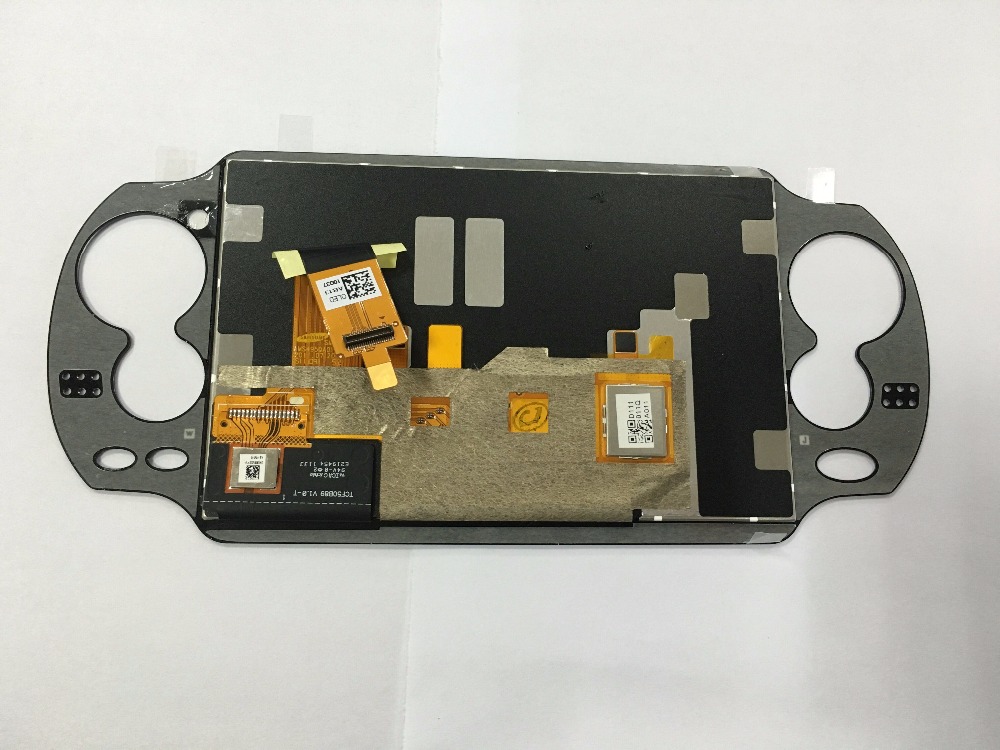 Original New for Ps Vita Psvita 1 1000 OLED Lcd Display with Touch Screen Digital Assembled Without Frame Blue/white/silver