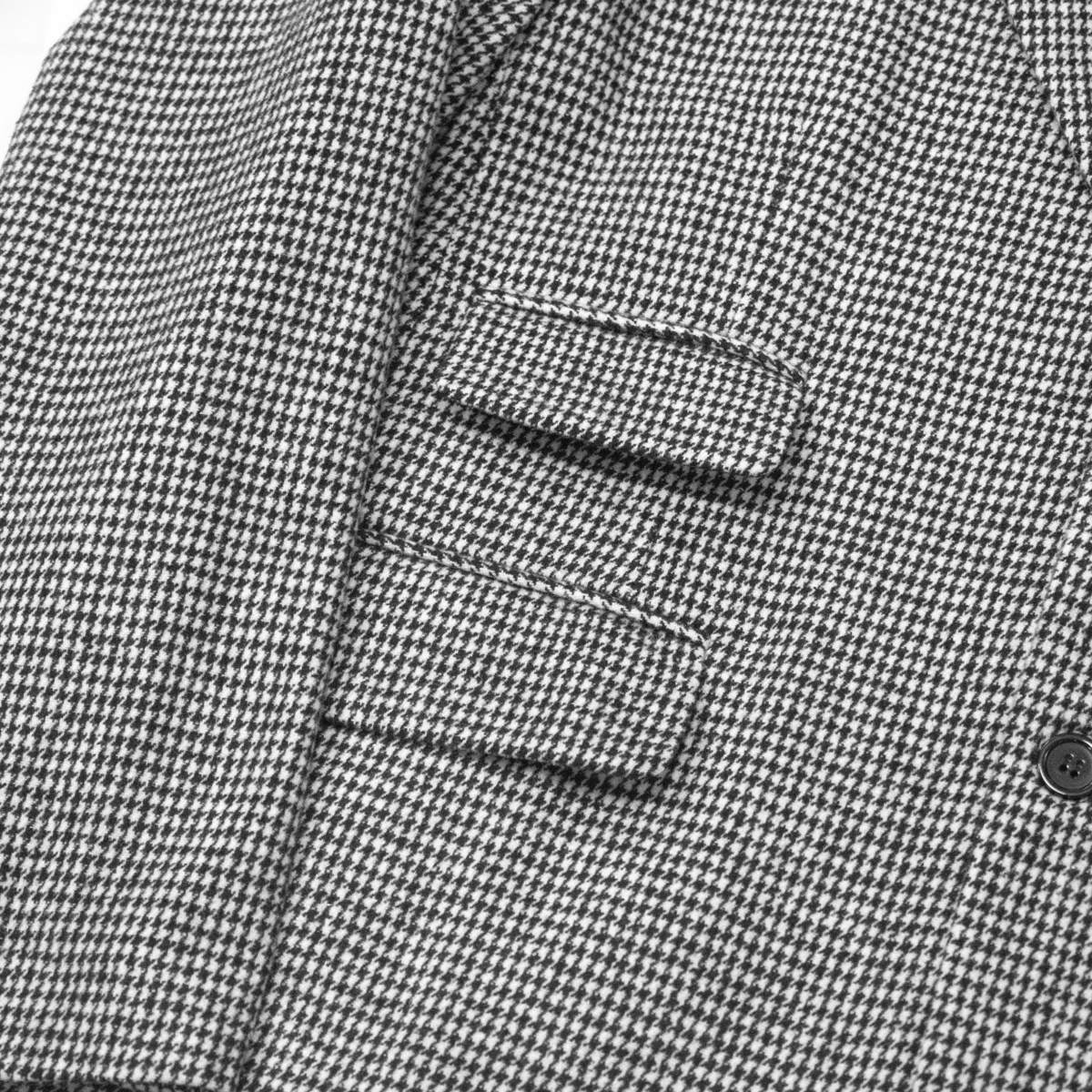 Fashion Mens Suit Blazer Jacket Checkered Pattern Coats For Men Peaked Lapel Casual Party Wedding Suits Designer Single Row Buckle Cheap Processing