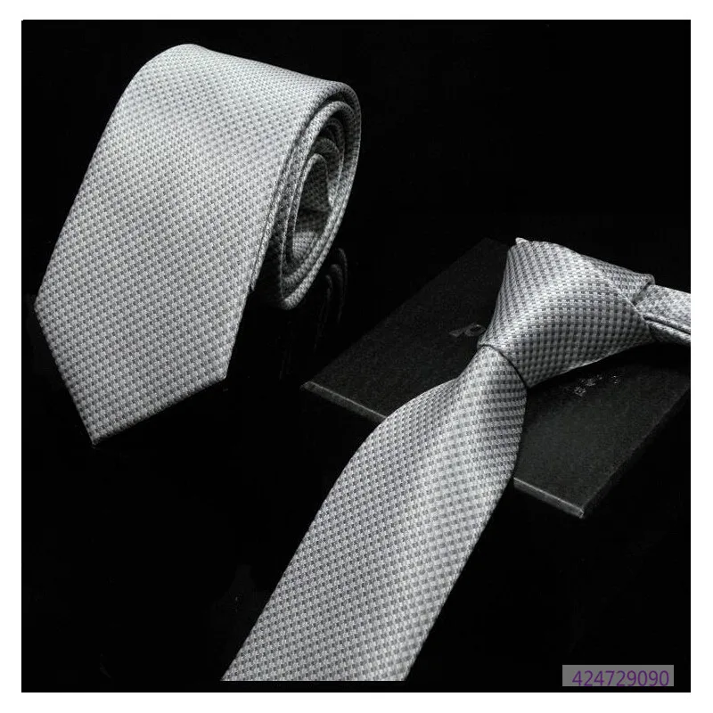 2023 new 7 cm Width Mens Ties for Men Neckwear Polka boy Tie Dot Skinny Silm neckwear Necktie Wedding Party high well YJC0006