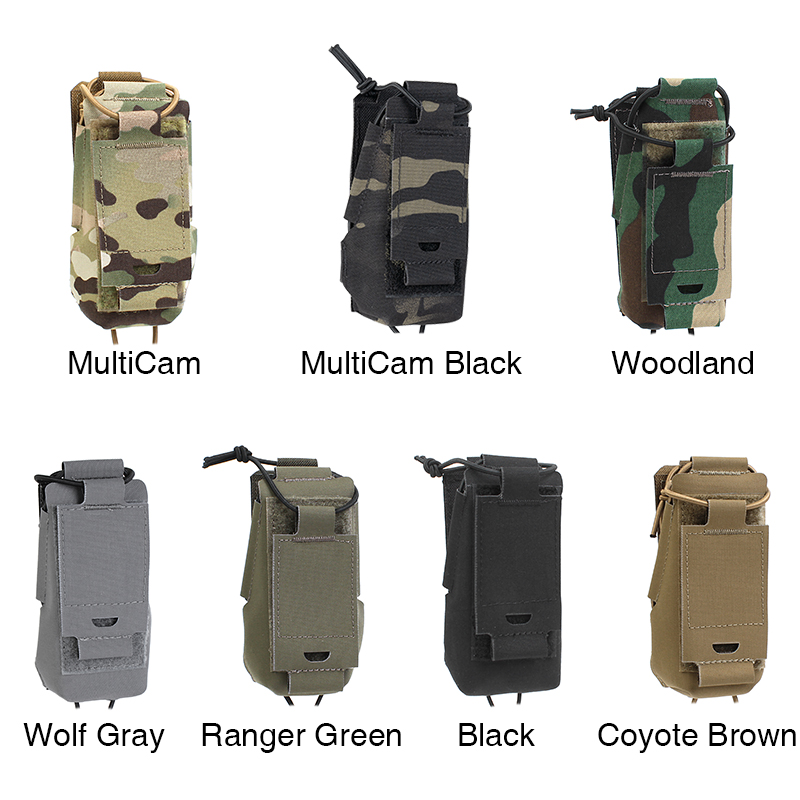 PEW Tactical Radio Pouch Gridlok BAOFENG/POFUNG UV5R UV82 Talkie Walkie MOLLE PT-P032
