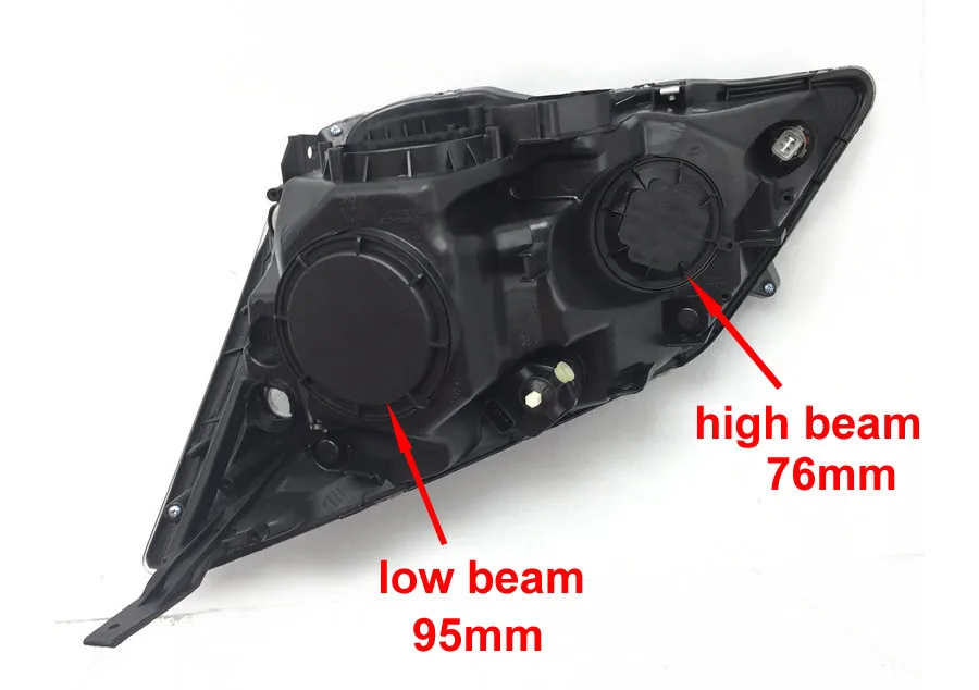 1pcs For Honda CRV CR-V 2007-2011 Front Headlamp Back Cover Plastic Waterproof Dust-proof Seal Cover Dust Cover