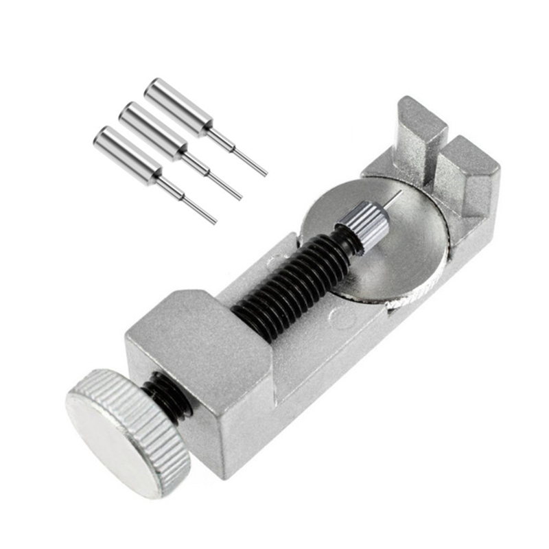 Metal Watch Band Strap Link Pin Remover Repair Tool Kit for Watchmakers with Pack of 3 Extra Pins Watch Sizing Tool
