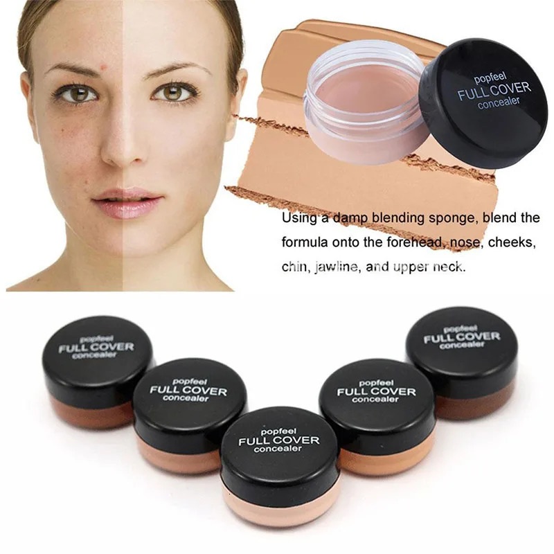 Monochrome Concealer Reduces s And Dark Circles Contour Base Eye Lip Concealer Cream Makeup Foundation 240621