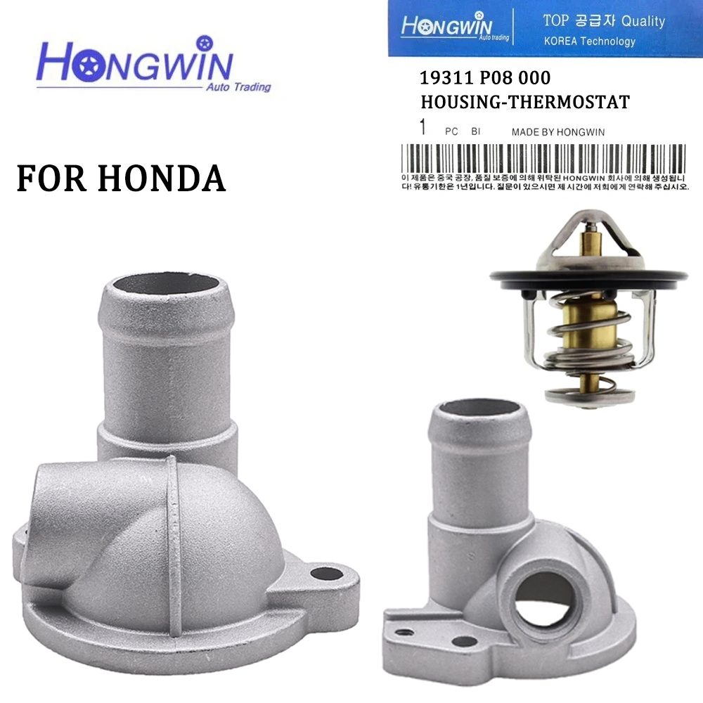 Thermostat Water Outlet Housing 19311 P08 000 For Honda Civic CR-X CRX Ferio Ballade 19311P08000 19301-P08-316 19311-P08-000