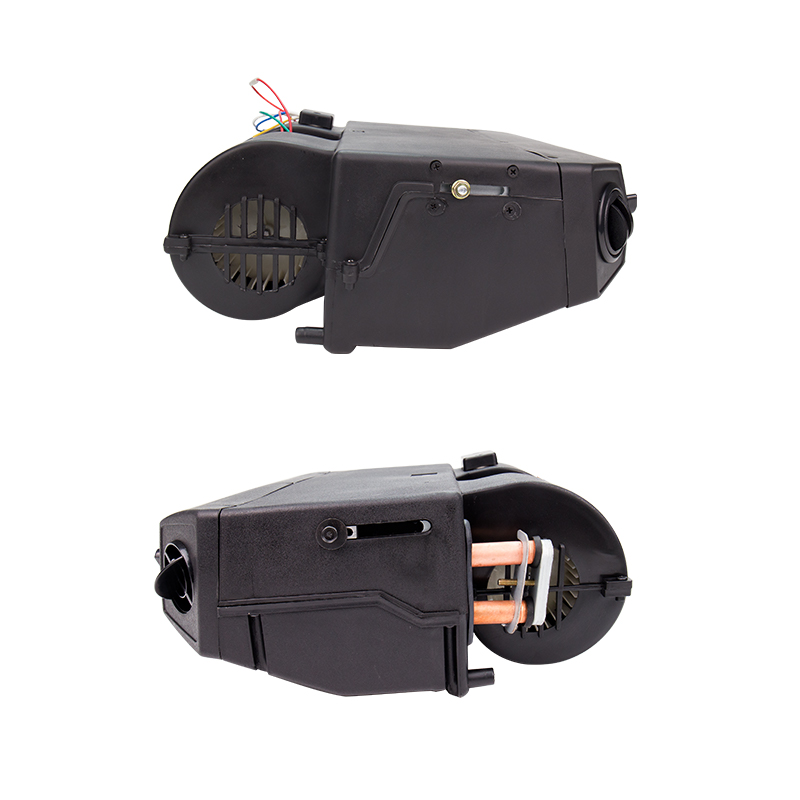 Universal A/C Add-On Under Dash Evaporator Assembly Unit Air Conditioner Heater 24V 12V Mini Bus Truck Van Street Red Rod