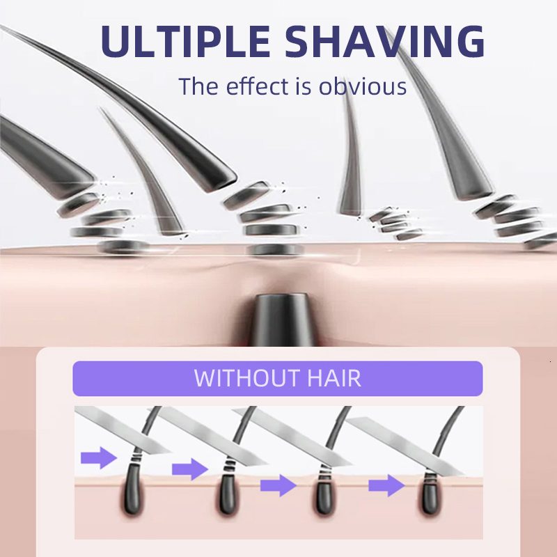 Kemei-3018 Women Shave Device Knife Electric Wool Epilator Shaving For Lady Shaver Female Care KM-3018 Free Shipping F624-25