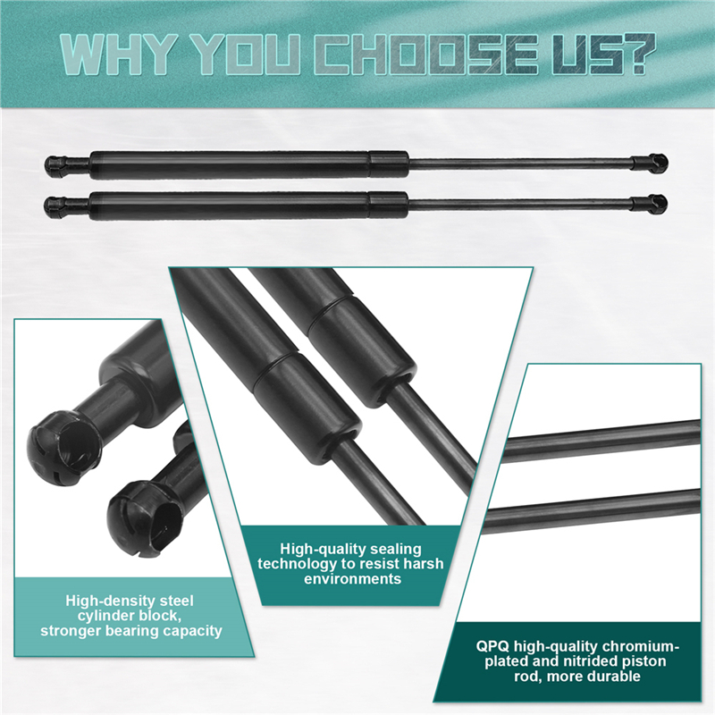 2Pcs/set For Land Rover Range Rover Sport 2003-2013 Car Front Hood Bonnet Gas Struts Shock Absorber and Support Rod