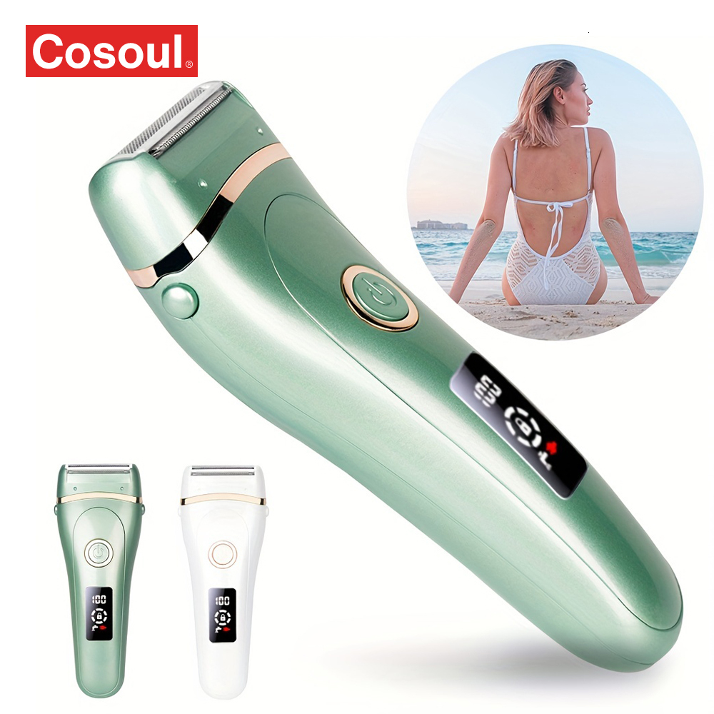 Trimmer for Women Shaver Bikini Painless Lady Razor Electric Epilator Underarm Leg Pubic Remover Body Hair Removal F624-55