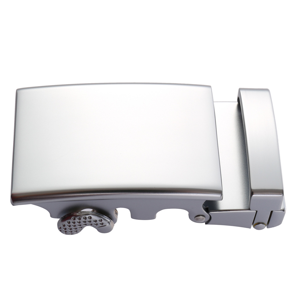 High Quality Blue Black Belt Buckle Head Mens Alloy Automatic Buckle For 3.5CM Width Cowhide Ratchet Leather Belt