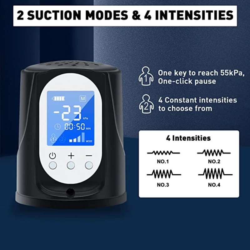 Electric Penis Pump Penis Enlargement Extend Pump Penis Trainer Male Masturbators Cup Dick Pump Sex Toys for Men Dick Enlarger