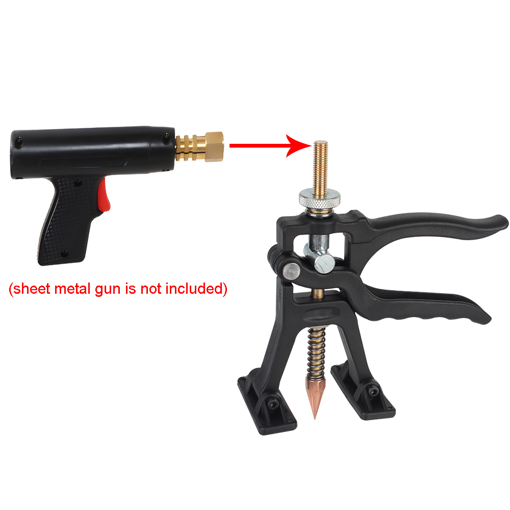 Car Body Fine Repair Tool Car Quick Puller Spot Welding Pulling Unit Small Leveling Bar Lifter Automotive Sheet Metal Dent