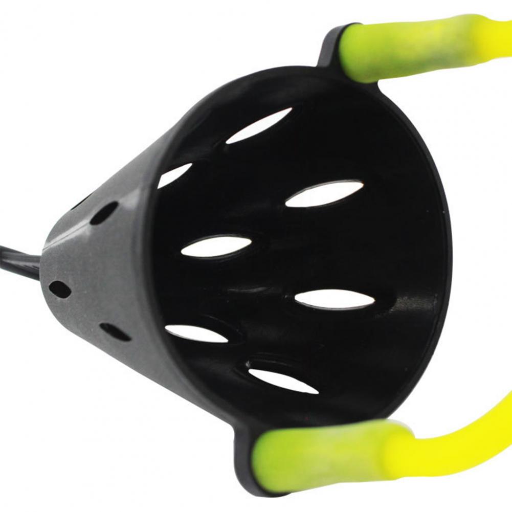 Fishing Bait Thrower Hunting Fish Slingshot Bait Thrower Long Shot Lure Dispenser Feeder for Carp Fishing Equipment