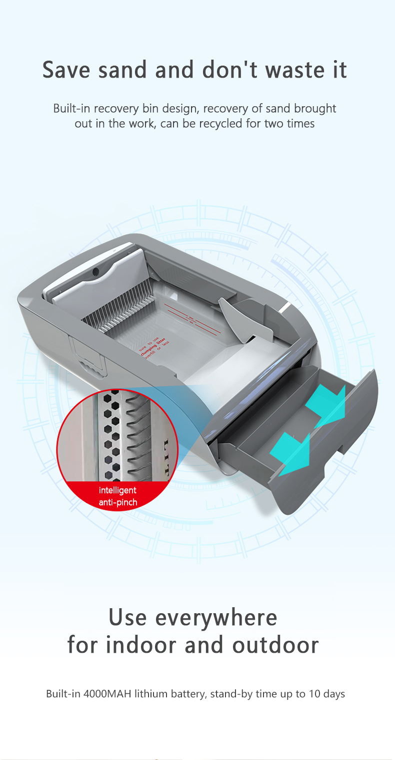Economical Automatic cleaning Internal and external detachable smart litter box